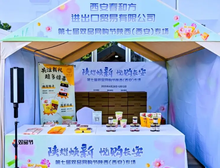 Chins LicKING Shines at the 7th Dual-Platform Online Shopping Festival – Shaanxi Special Event